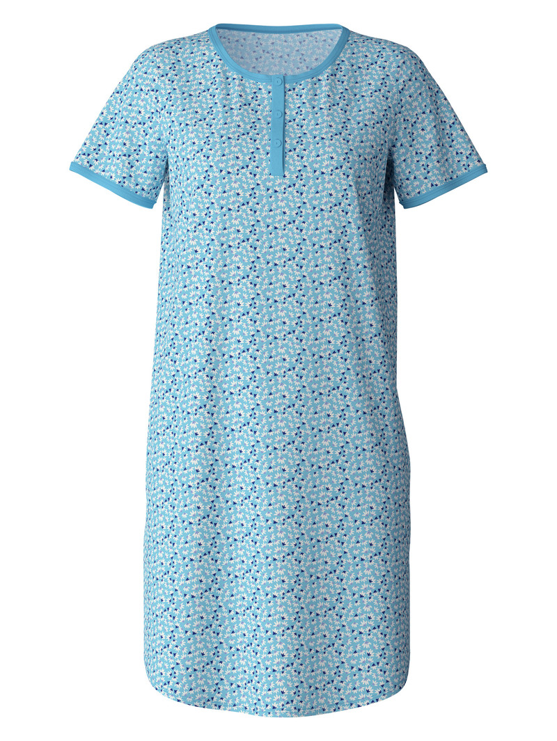 Blue Topaz Calida Special Nightdress Women Sleepwear | HNFXT-4750