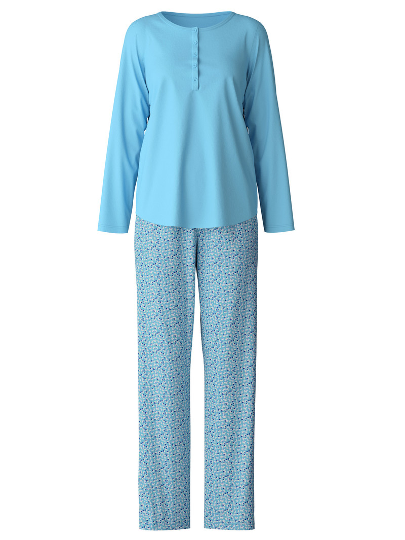 Blue Topaz Calida Special Pyjama Women Sleepwear | AHOGI-1492