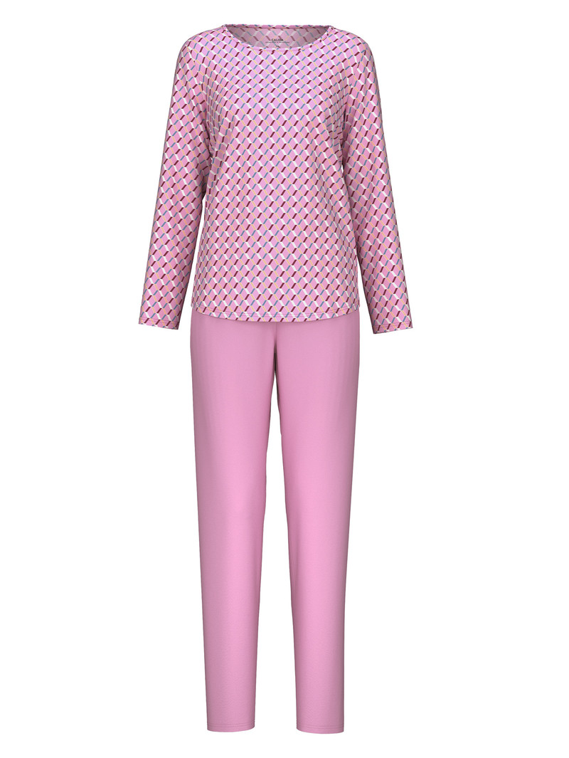 Bubble Gum Pink Calida Daylight Dreams Pyjama Women Sleepwear | WKPTI-3846