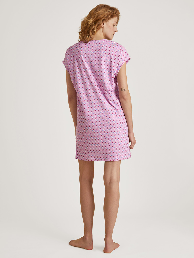 Bubble Gum Pink Calida Daylight Dreams Sleepshirt, Length 90cm Women Sleepwear | NVIMY-4623