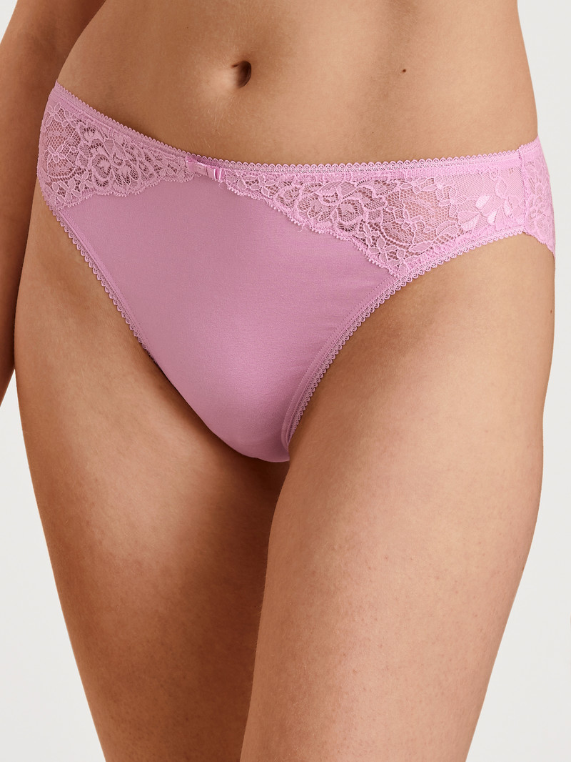 Bubble Gum Pink Calida Sensual Secrets Brief Women Underwear | IHJEU-3627