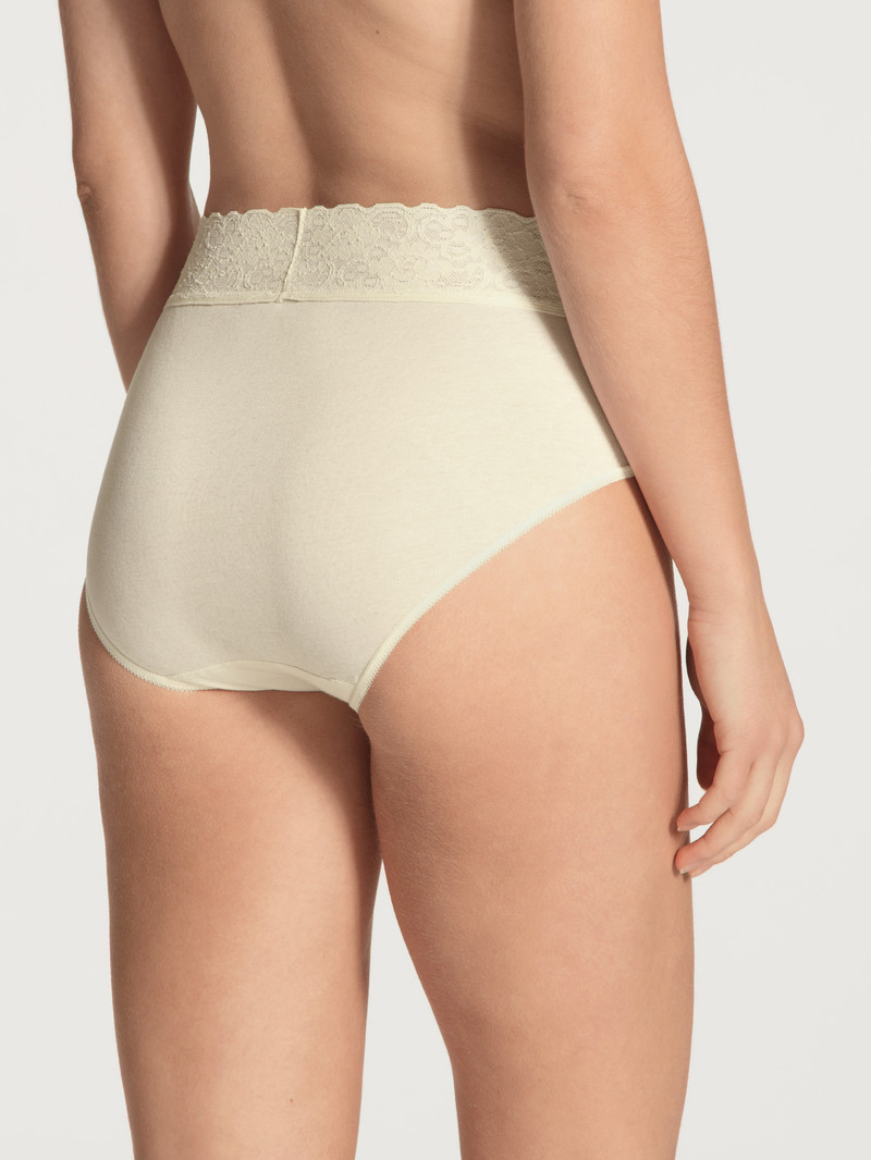 Champagne Calida Iconics Midi Brief Women Underwear | OSPET-7068