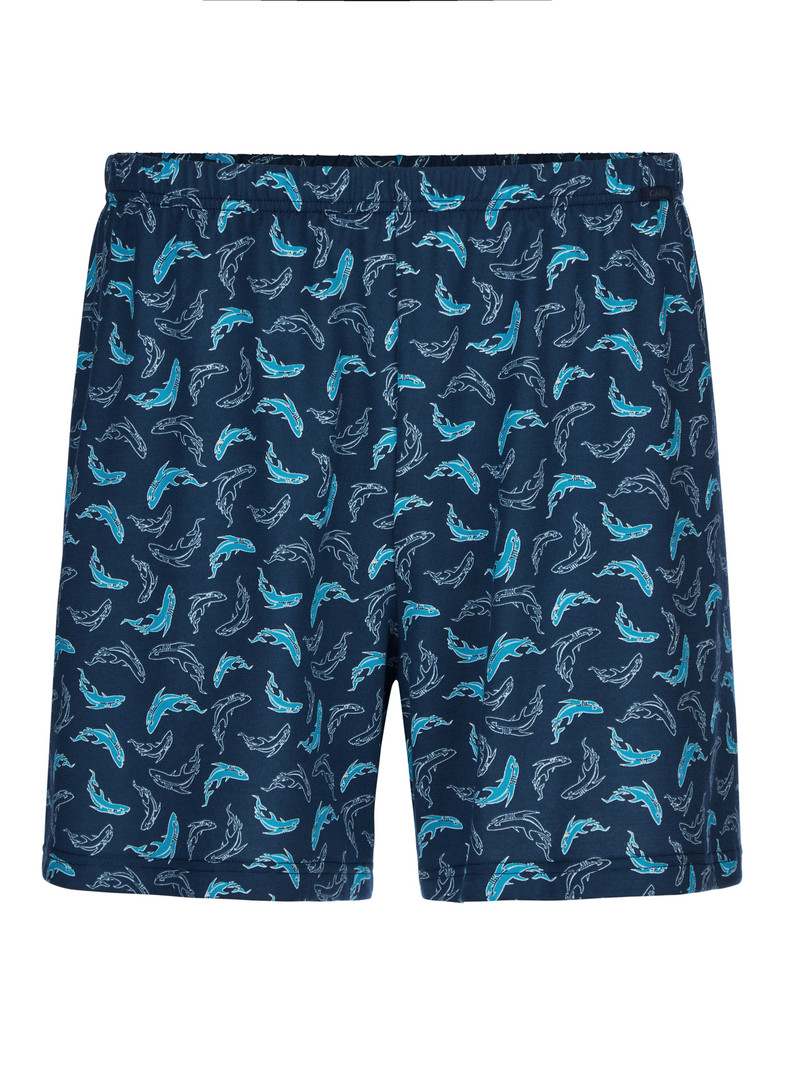 Danube Blue Calida Prints Boxer Shorts Men Underwear | QOUSV-3261