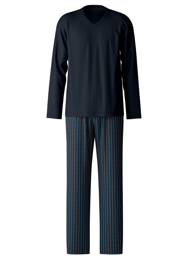 Danube Blue Calida Special Pyjama Men Sleepwear | LDNTW-2934