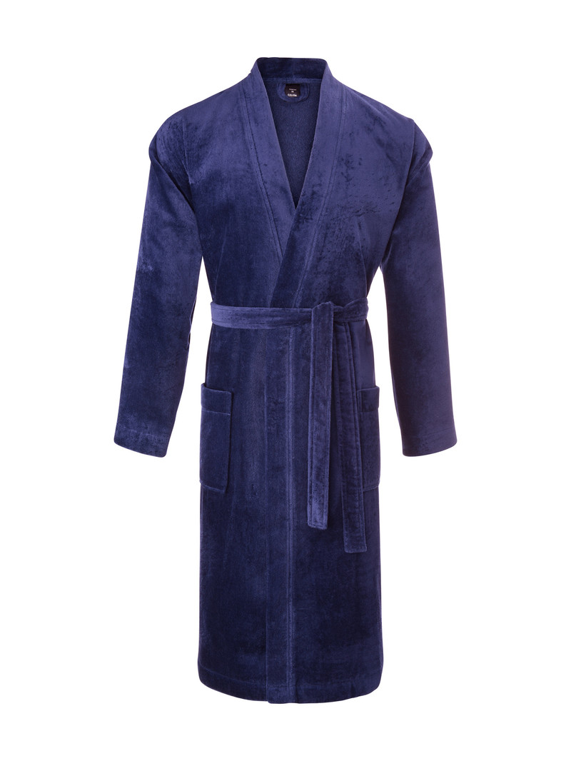 Dark Blue Calida After Shower Bathrobe Kids' Pyjama | UVKXL-4139 