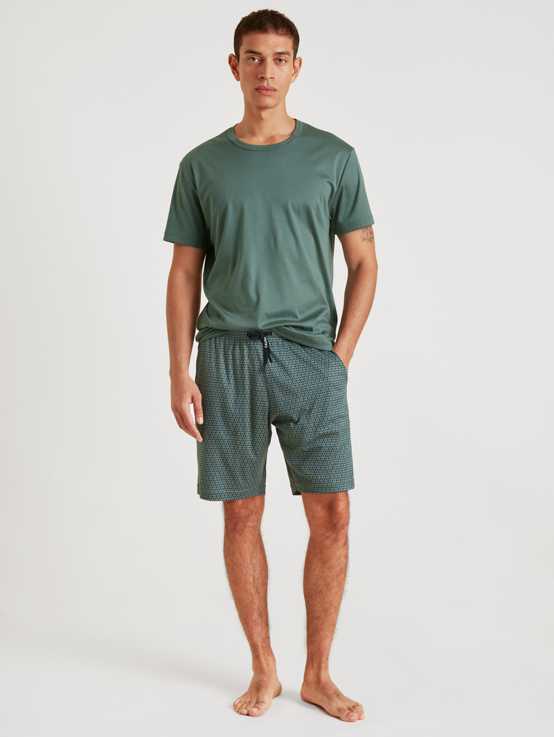 Dark Glen Calida Rmx Sleep Leisure Bermudas Men Sleepwear | BJHDR-4651