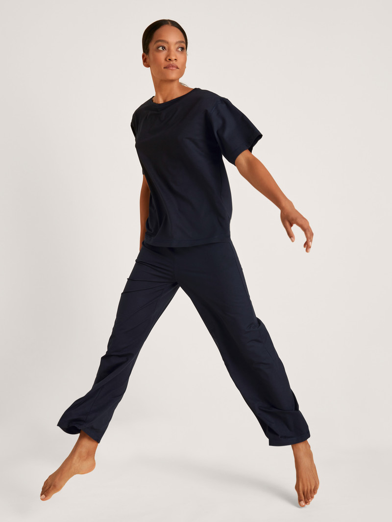 Dark Lapis Blue Calida Dsw Balancing Pants Women Deepsleepwear | IUYNG-8120