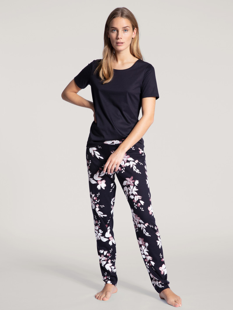 Dark Lapis Blue Calida Favourites Dreams Pants Women Sleepwear | VFCEM-5381