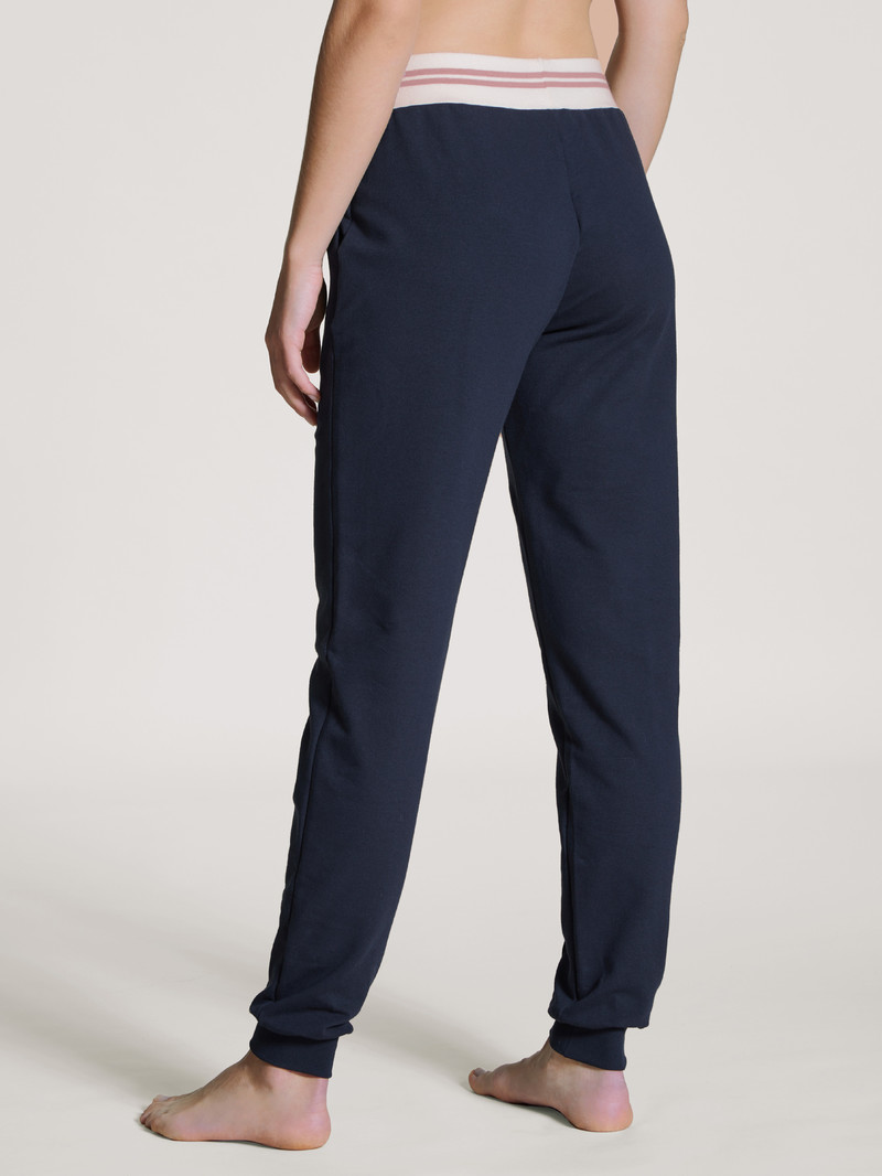 Dark Lapis Blue Calida Favourites Lounge Pants Women Yoga | KBATC-1392