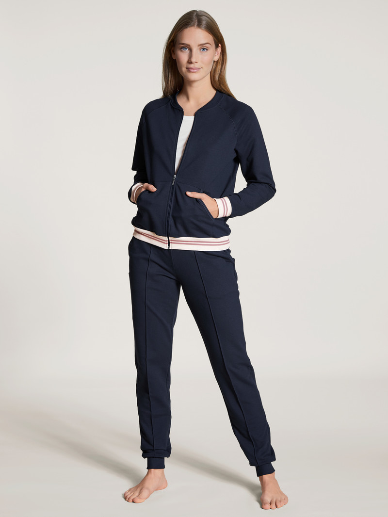 Dark Lapis Blue Calida Favourites Lounge Pants Women Yoga | KBATC-1392