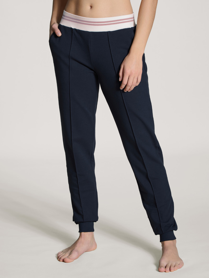 Dark Lapis Blue Calida Favourites Lounge Pants Women Yoga | KBATC-1392