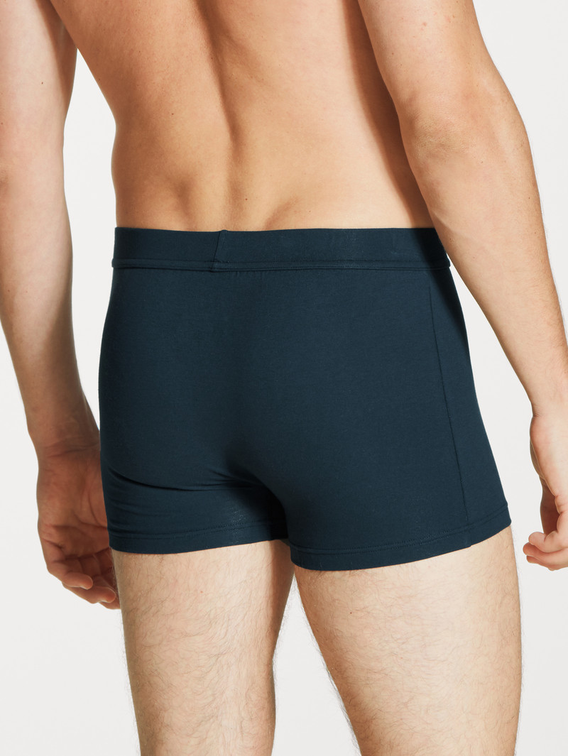 Dark Sapphire Calida Cotton Code Boxer Brief Men Underwear | TQPCD-3416