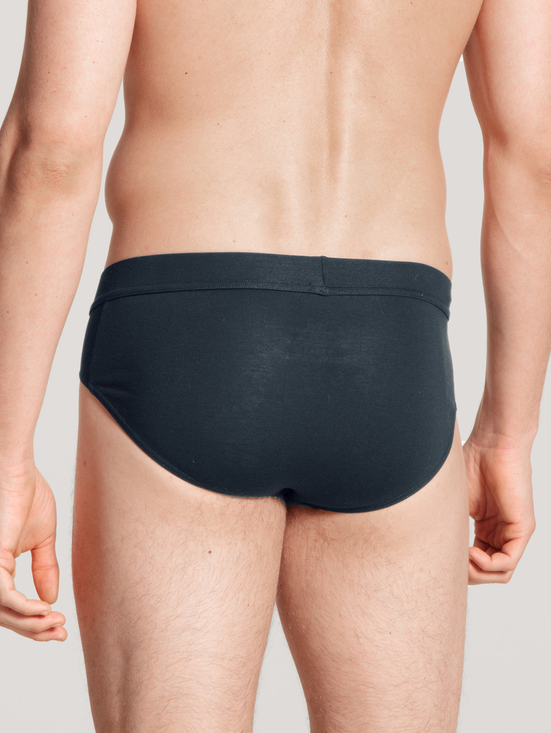 Dark Sapphire Calida Cotton Code Brief Men Underwear | XTNKB-2410