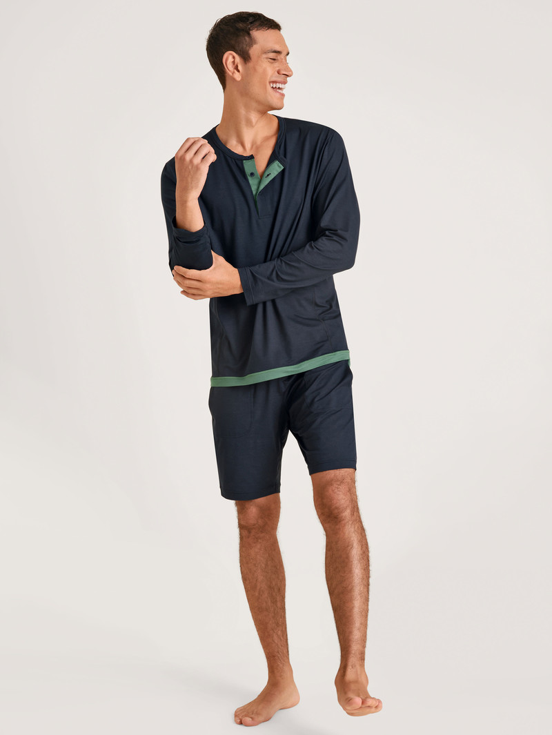 Dark Sapphire Calida Dsw Balancing Shorts Men Deepsleepwear | NRUEC-7901