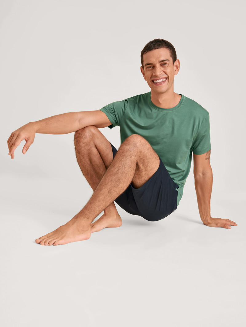 Dark Sapphire Calida Dsw Balancing Shorts Men Deepsleepwear | NRUEC-7901