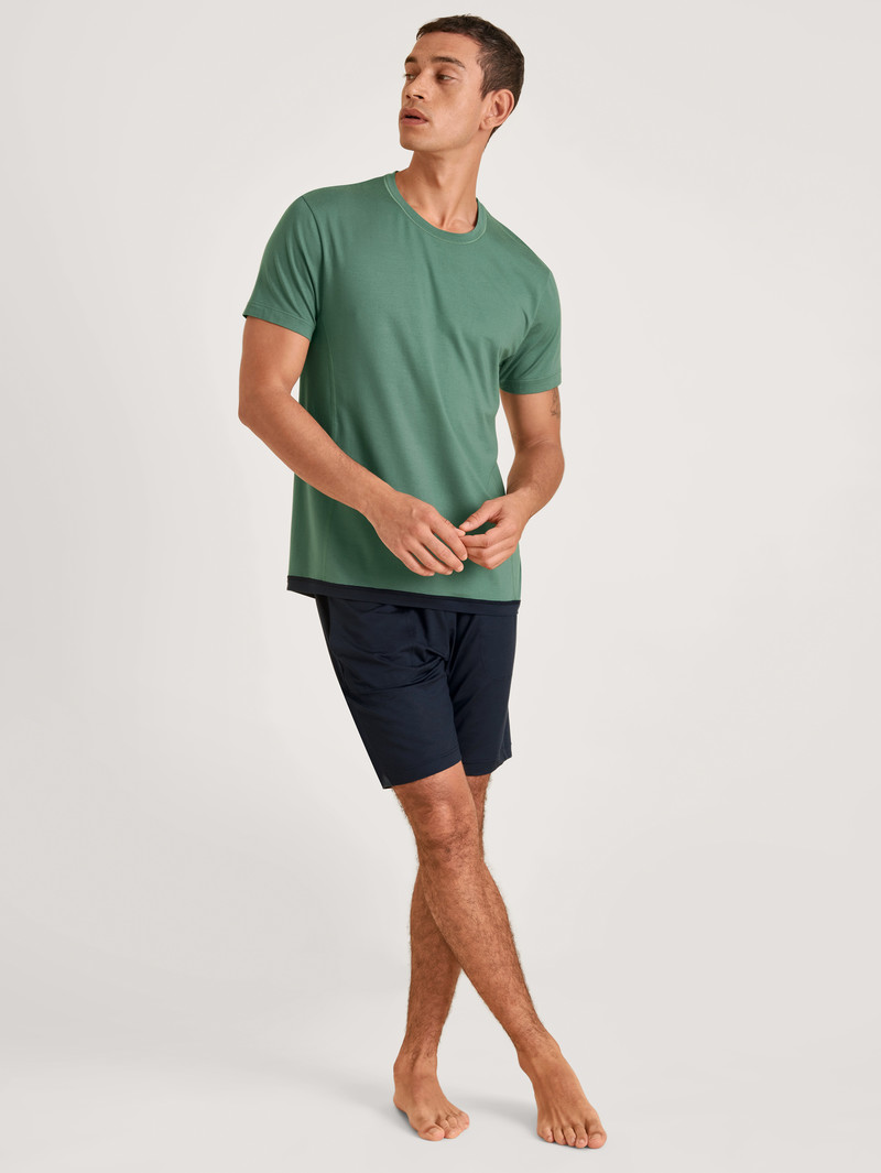 Dark Sapphire Calida Dsw Balancing Shorts Men Deepsleepwear | NRUEC-7901