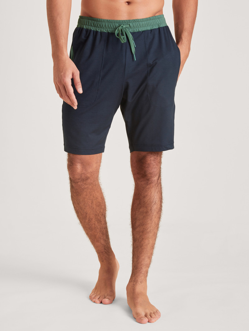 Dark Sapphire Calida Dsw Balancing Shorts Men Sleepwear | OQMAH-8217