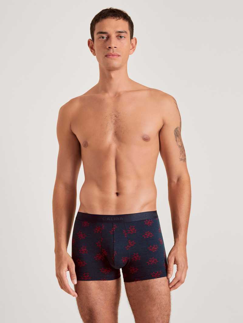 Dark Sapphire Calida Family & Friends Boxer Brief Men Sleepwear | OCPRD-8724