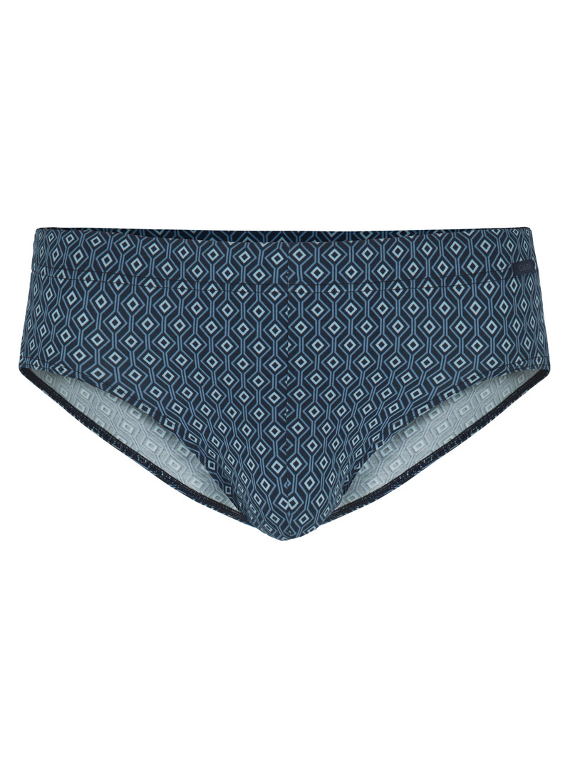 Dark Sapphire Calida Grafic Cotton Brief Men Underwear | JUAZK-7186