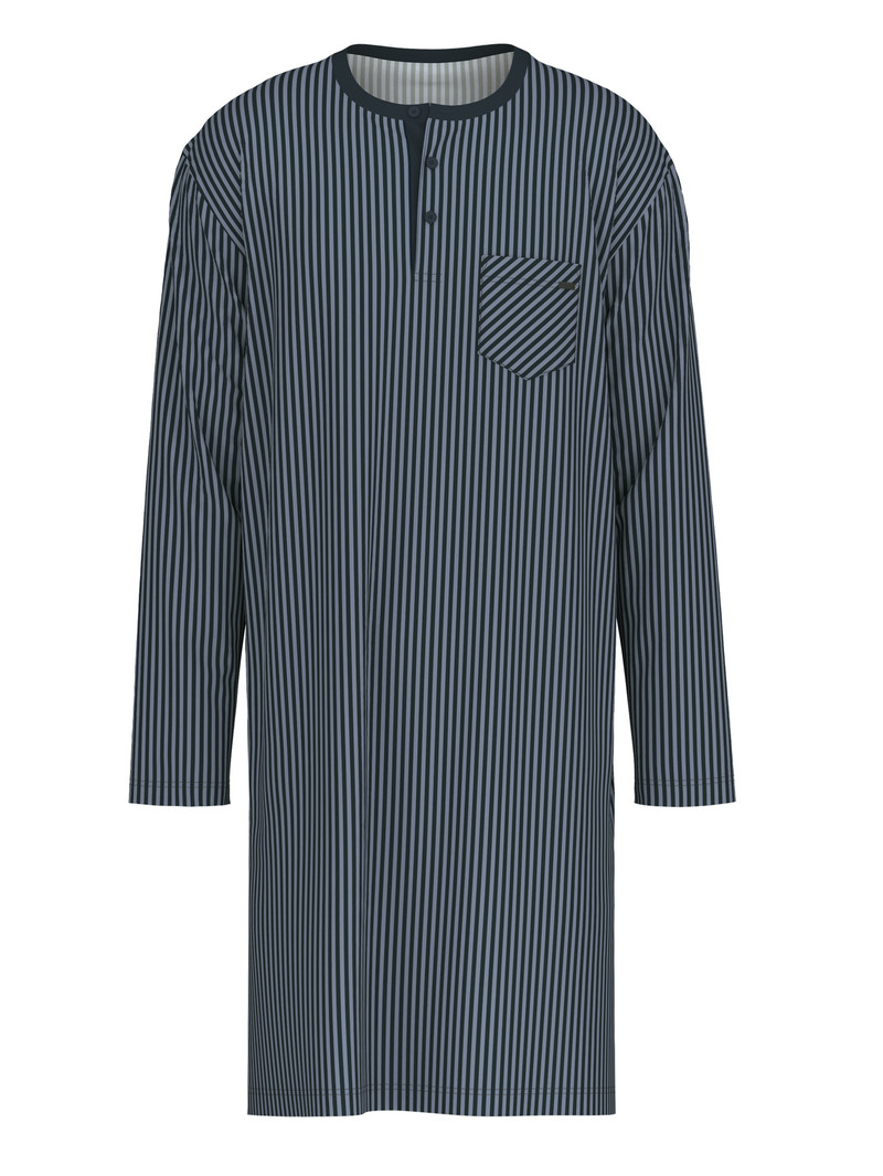 Dark Sapphire Calida Relax Streamline Nightshirt Men Sleepwear | AHNFO-6489