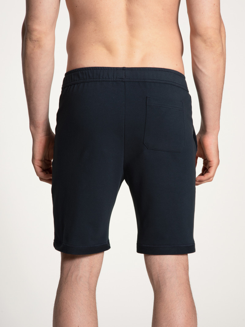 Dark Sapphire Calida Remix Basic Lounge Bermudas Men Loungewear | VYPBF-8415