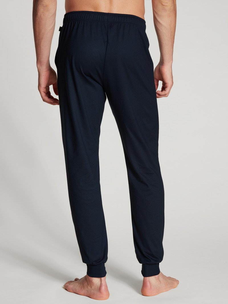 Dark Sapphire Calida Remix Basic Sleep Pants Men Sleepwear | FXVHS-0493