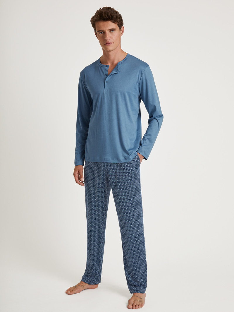 Dark Sapphire Calida Rmx Sleep Free Pants Men Sleepwear | LIAOM-3075