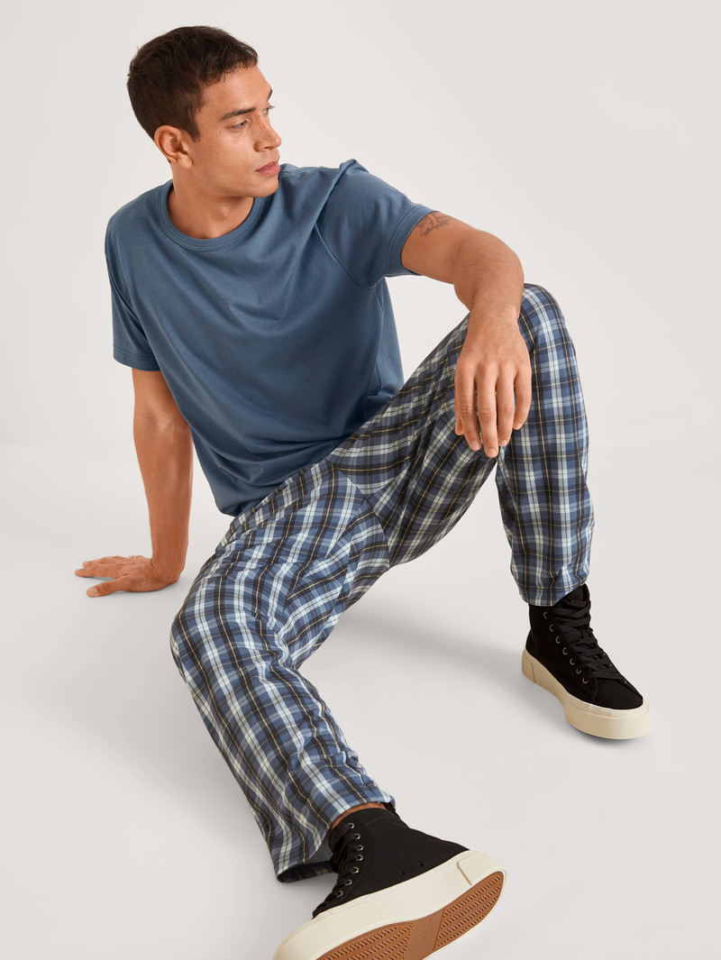 Dark Sky Calida Rmx Sleep Leisure Pants Men Sleepwear | KPTUY-4659