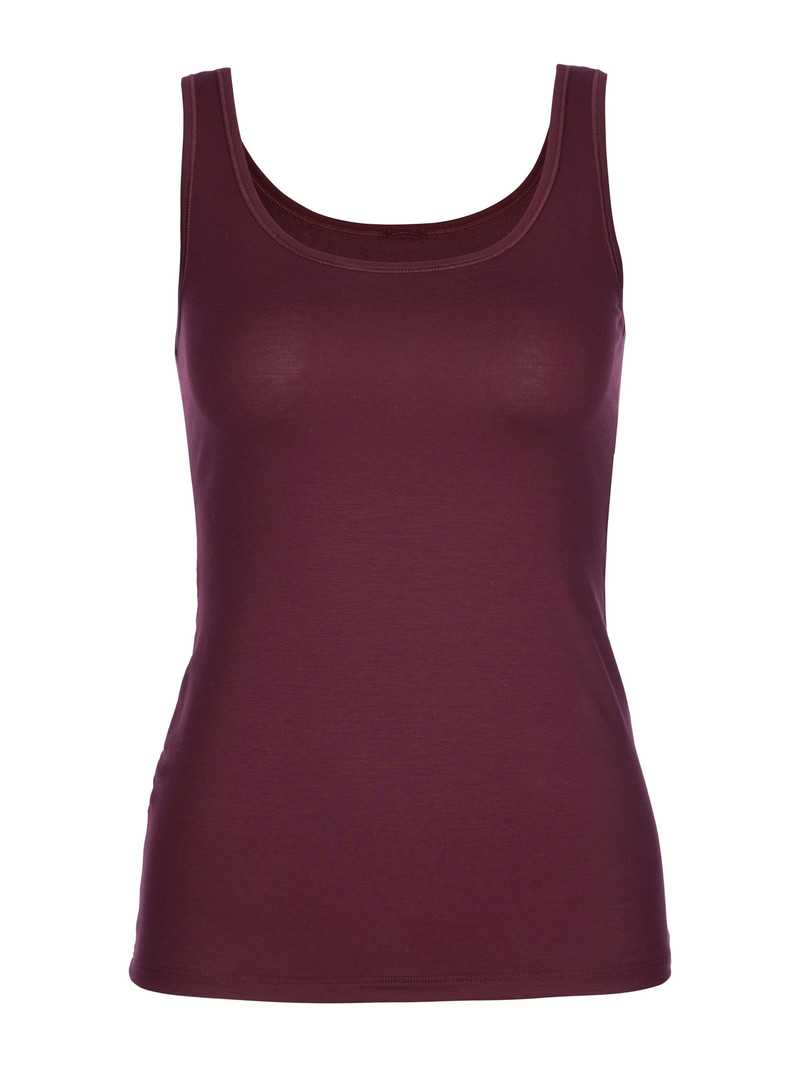 English Red Calida Natural Comfort Tank Top Women Underwear | YOHTK-3467