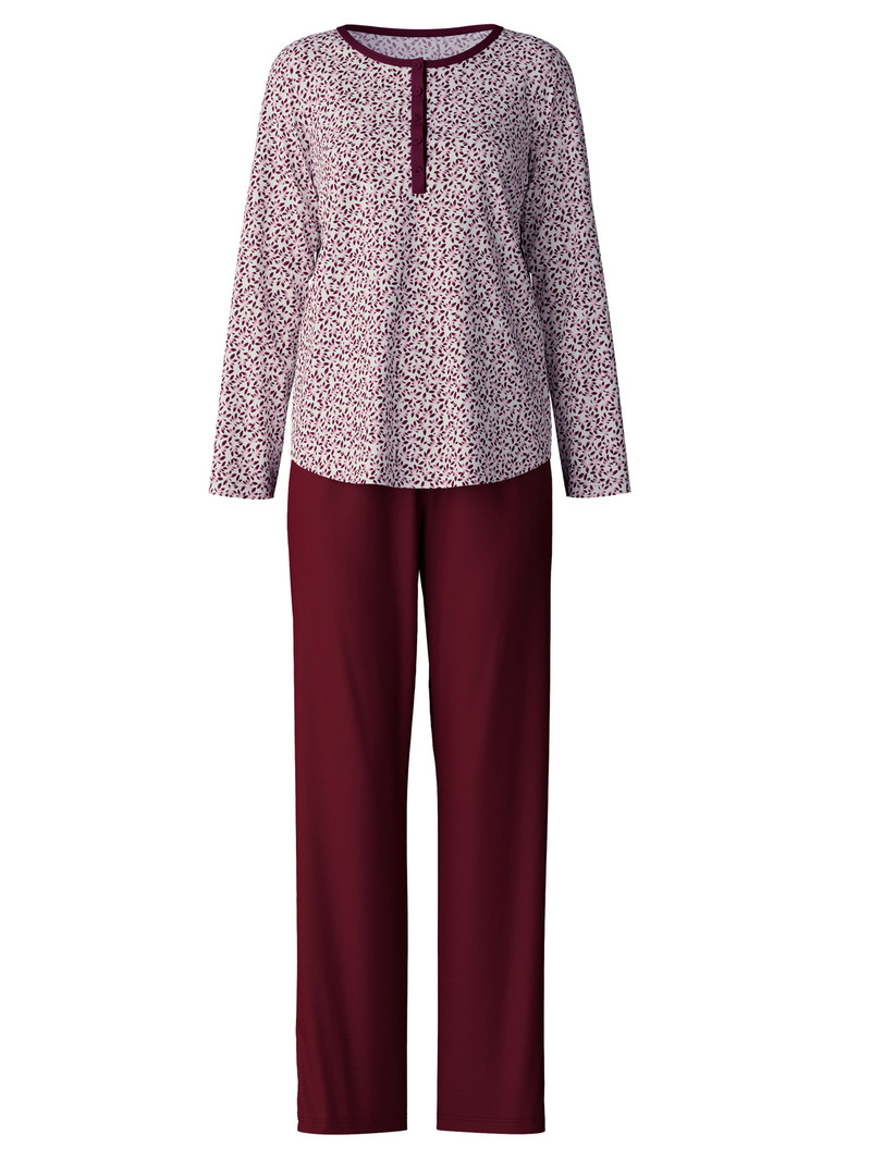 English Red Calida Special Pyjama Women Sleepwear | KSHZX-3729