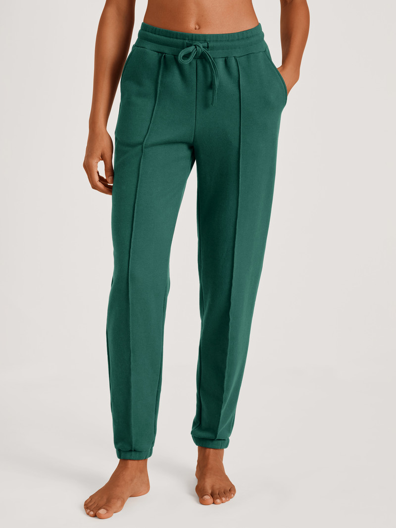 Galapagos Green Calida 100% Nature Relax Sweatpants, Cradle To Cradle Certified® Women Loungewear | STYZF-9153