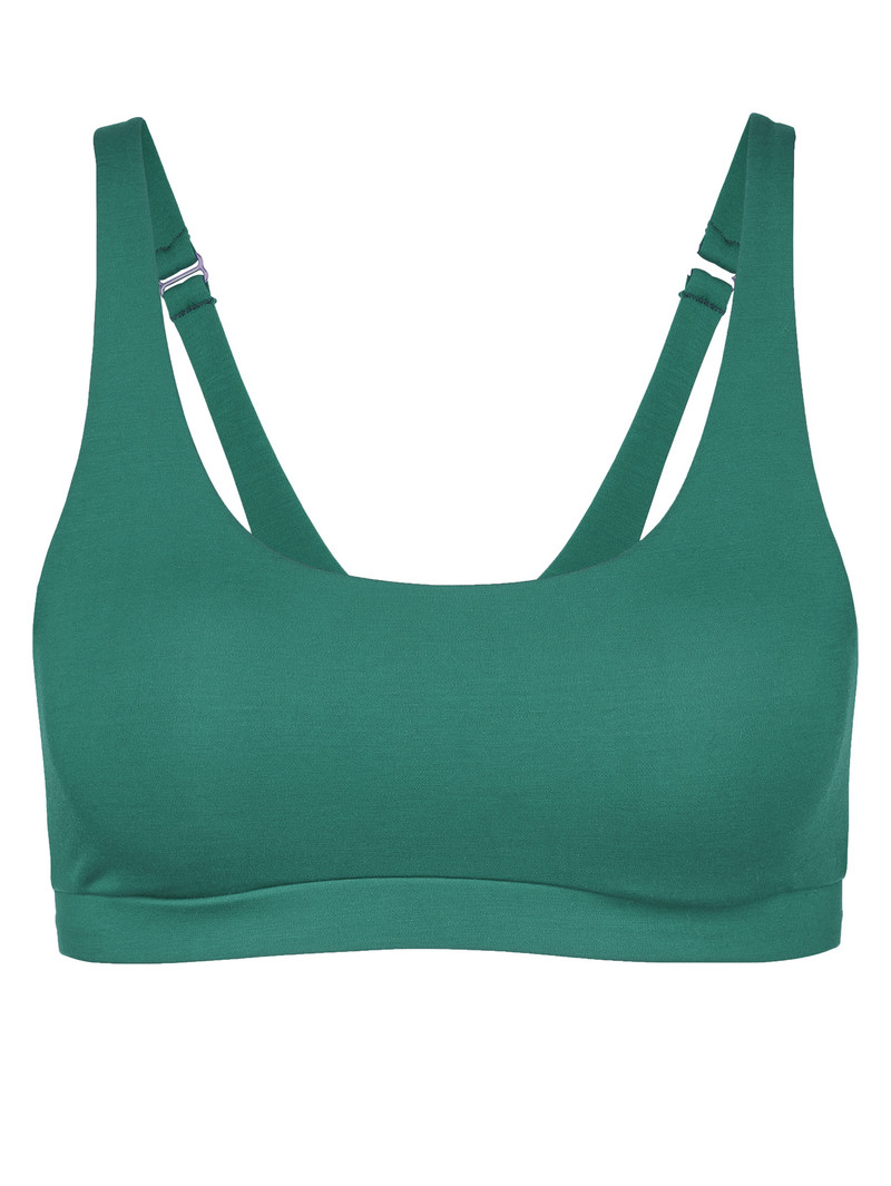 Galapagos Green Calida Natural Skin Bustier, Cradle To Cradle Certified® Women Yoga | XONGF-5382