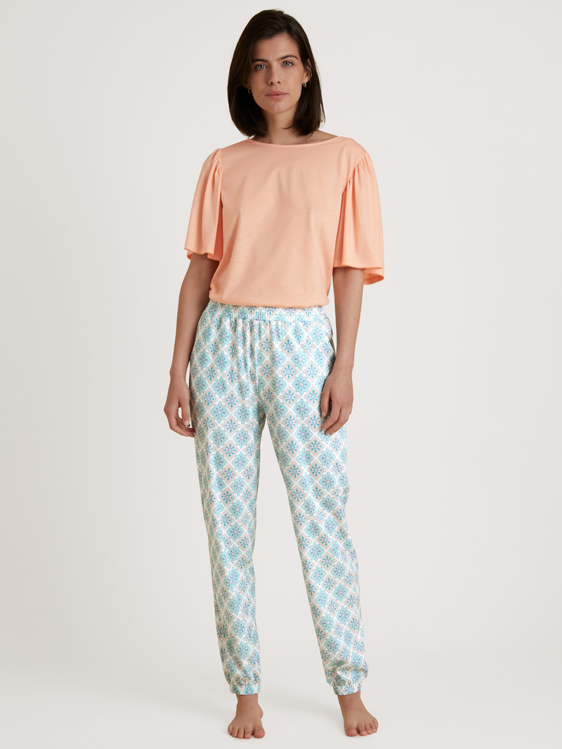 Glacier Blue Calida Favourites Balance Pants Women Sleepwear | QMPOE-6581