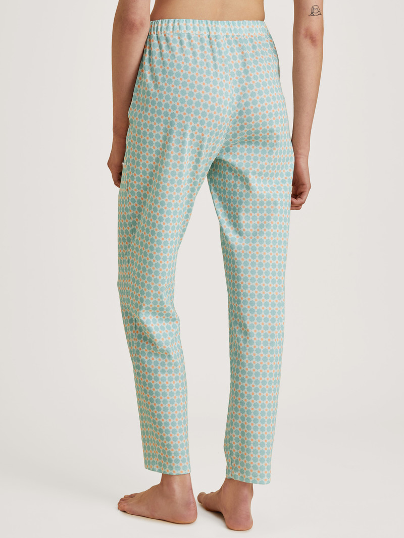 Glacier Blue Calida Favourites Balance Pants With Side Pockets Women Sleepwear | QXTKL-7625