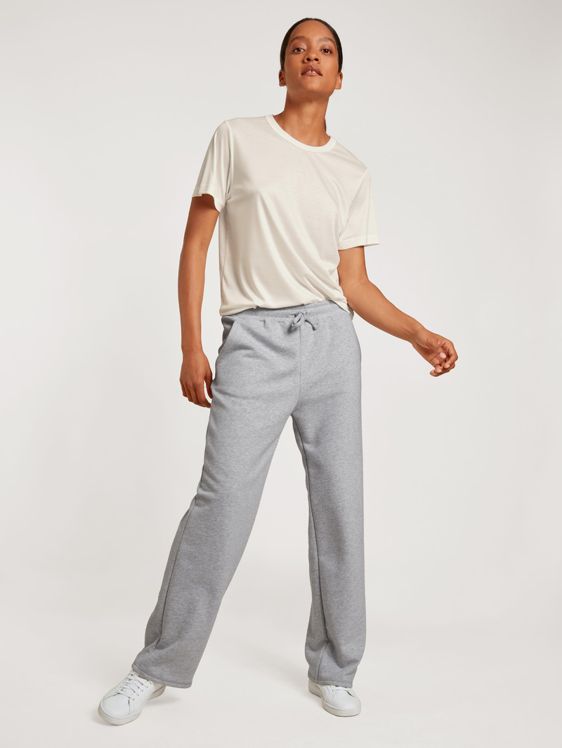 Grey Melange Calida Circular Lounge Pants, Cradle To Cradle Certified® Women Loungewear | ZEFAK-7652