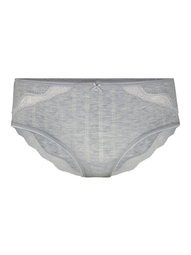 Grey Melange Calida Etude Toujours Shorty Regular Cut Women Underwear | NQKDA-6172