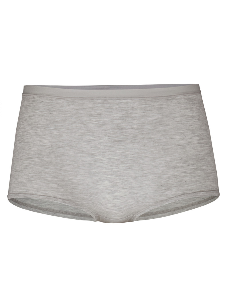 Grey Melange Calida Natural Comfort Shorty Regular Cut Women Underwear | LFVHQ-6872