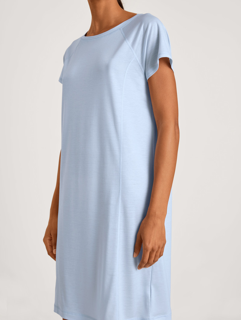 Harmony Blue Calida Dsw Cooling Sleepshirt Women Deepsleepwear | SFMPX-1307