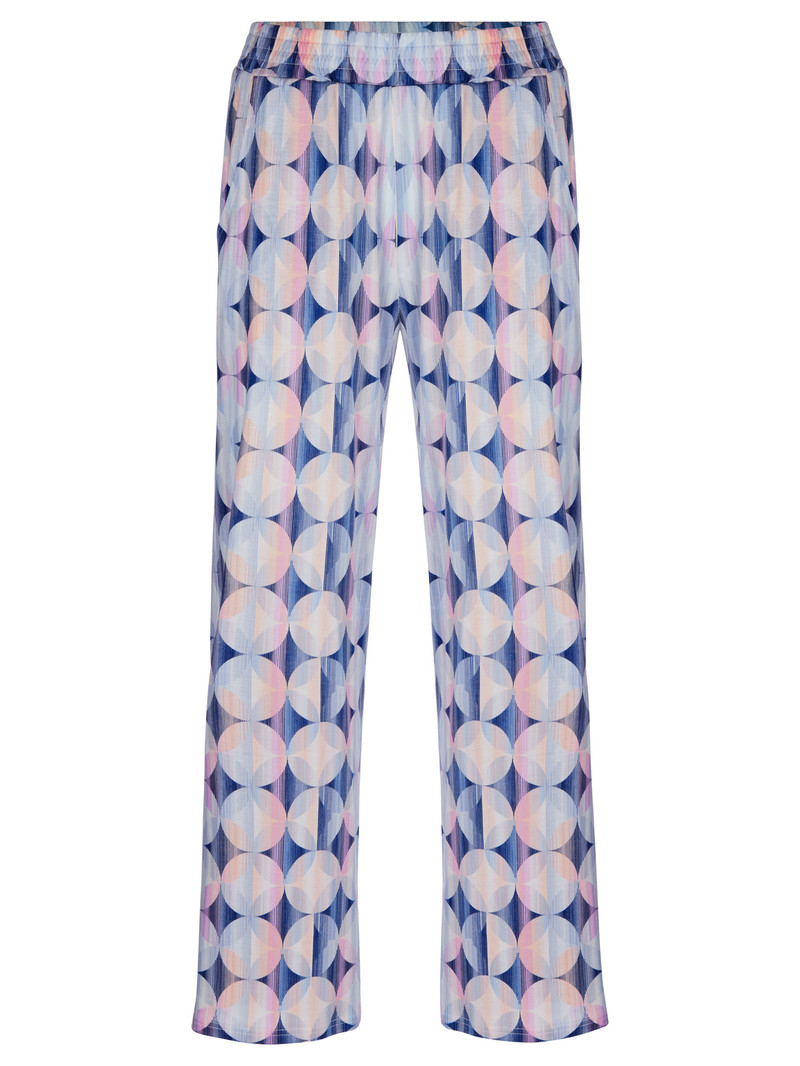 Hydrangea Blue Calida Circular Dreams 7/8 Pants, Cradle To Cradle Certified® Women Sleepwear | GKVWT-4176