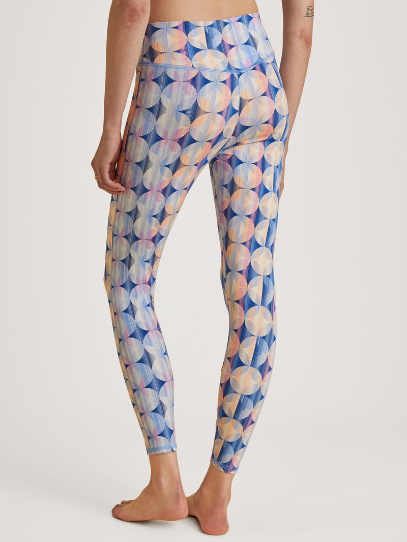 Hydrangea Blue Calida Circular Relax Leggings, Cradle To Cradle Certified® Women Loungewear | ZBDIT-0864