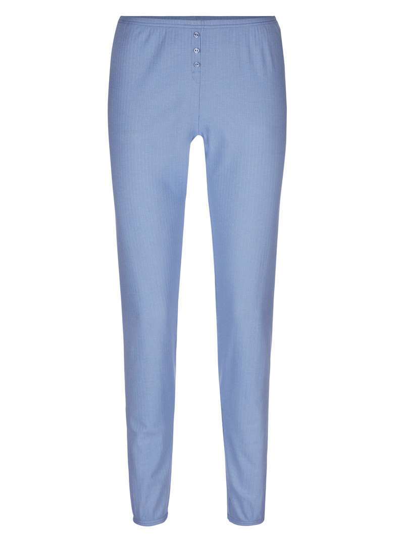 Hydrangea Blue Calida Favourites Harmony Pants With Cuff Women Sleepwear | MIRCN-3089