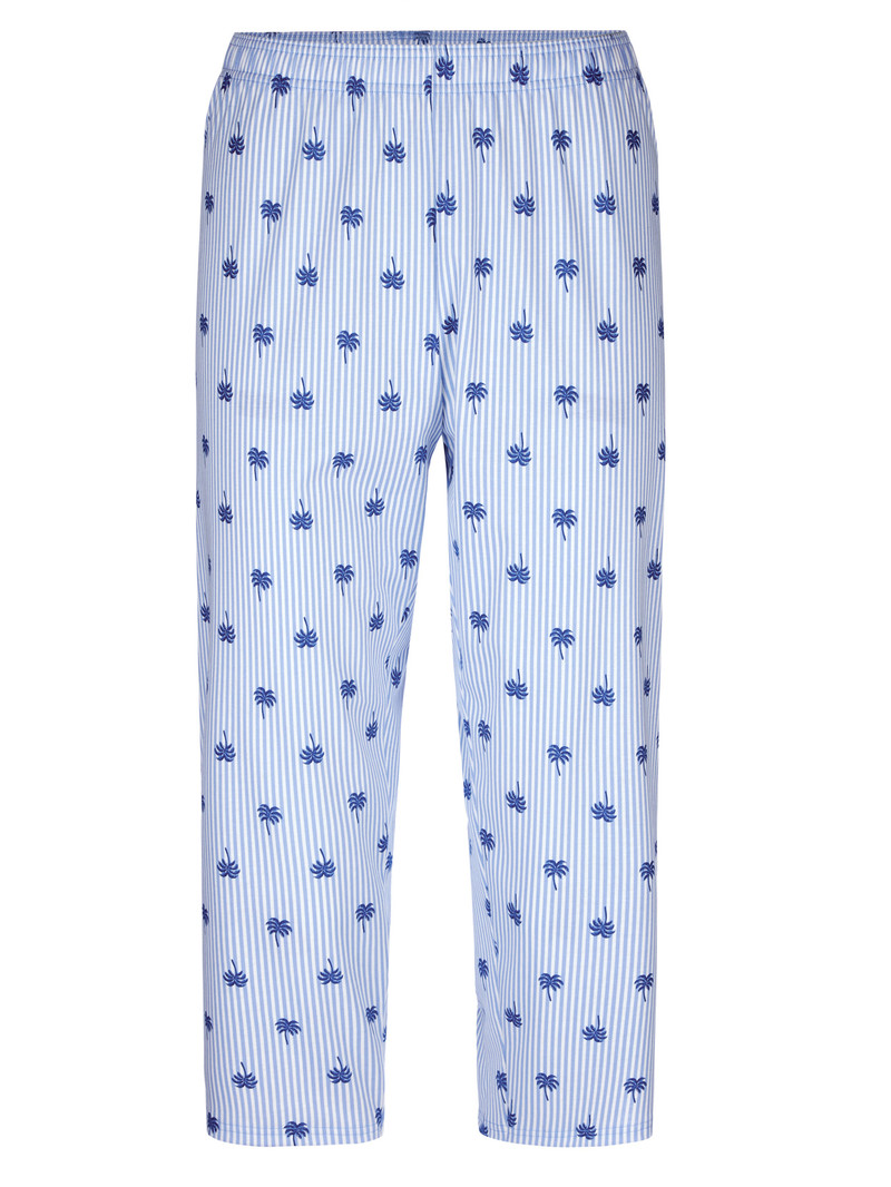 Hydrangea Blue Calida Favourites Serenity 3/4 Pants Women Sleepwear | TSQOV-0321