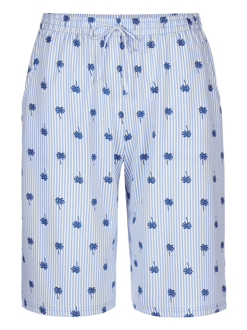 Hydrangea Blue Calida Favourites Serenity Bermudas Women Sleepwear | BDALJ-6395