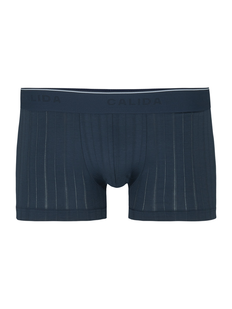 Indigo Mood Calida Pure & Style Boxer Brief, Elastic Waistband Men Underwear | CANTL-8430