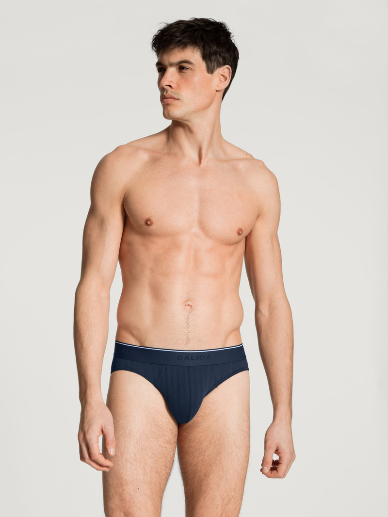 Indigo Mood Calida Pure & Style Mini Brief Men Underwear | MXOET-3961