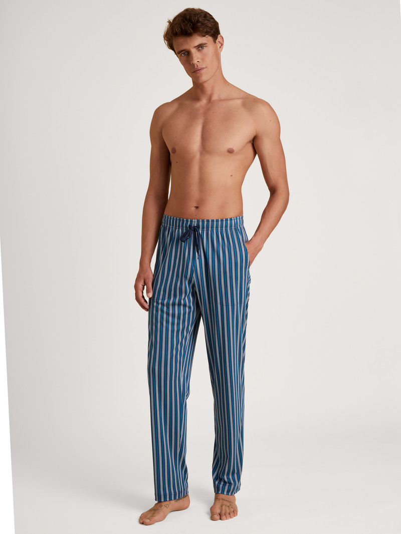 Insignia Blue Calida Rmx Sleep Leisure Pants Men Sleepwear | GYINF-2186