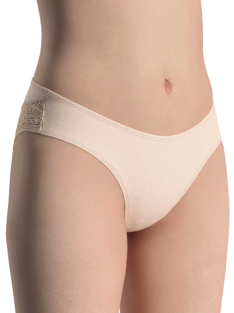 Lace Parfait Pink Calida Circular Briefs 3-pack, Regular Cut, Cradle To Cradle Certified® Women Underwear | NQRCV-4359