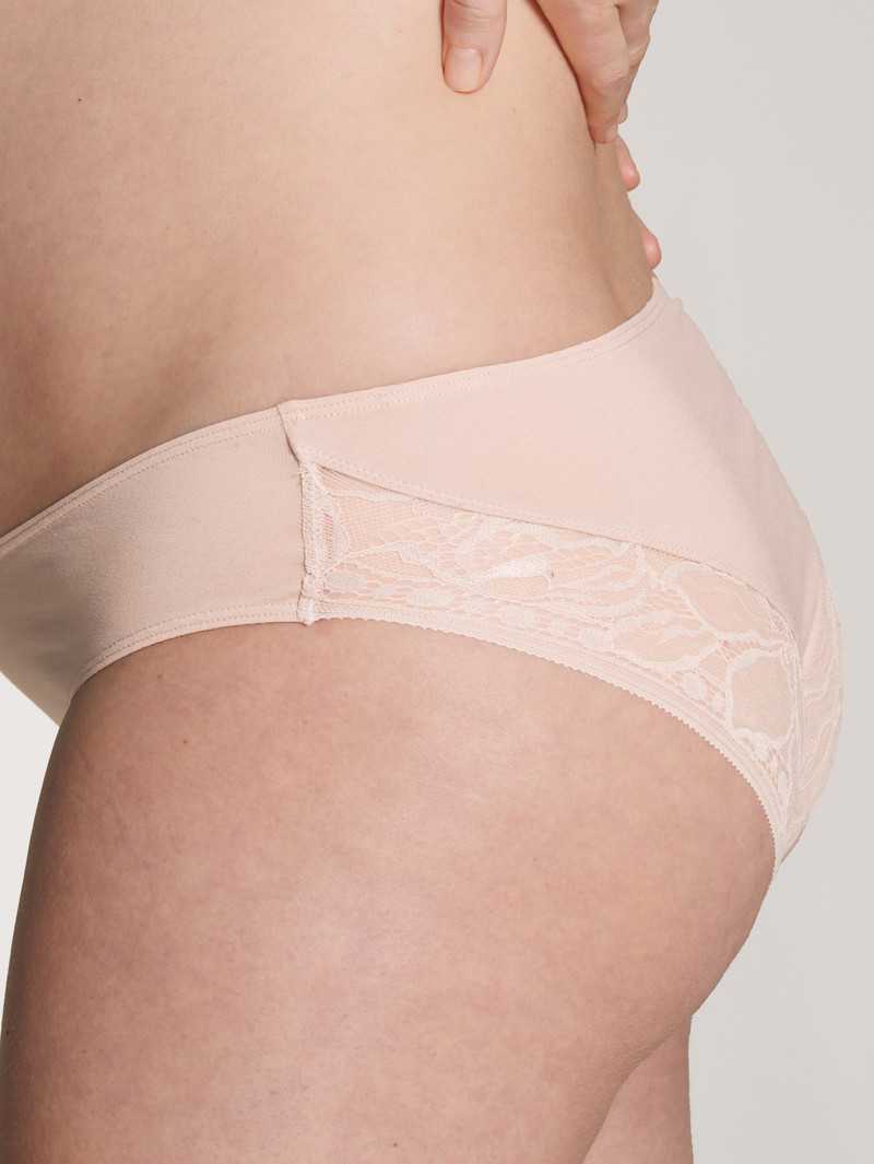 Lace Parfait Pink Calida Circular Briefs 3-pack, Regular Cut, Cradle To Cradle Certified® Women Underwear | NQRCV-4359