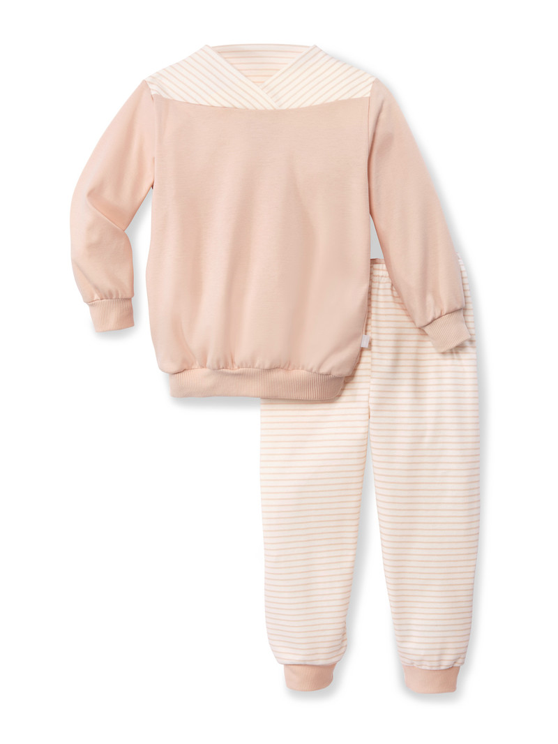 Lace Parfait Pink Calida Toddlers Youngster Pyjama With Cuff Kids' Pyjama | UYSZX-1754