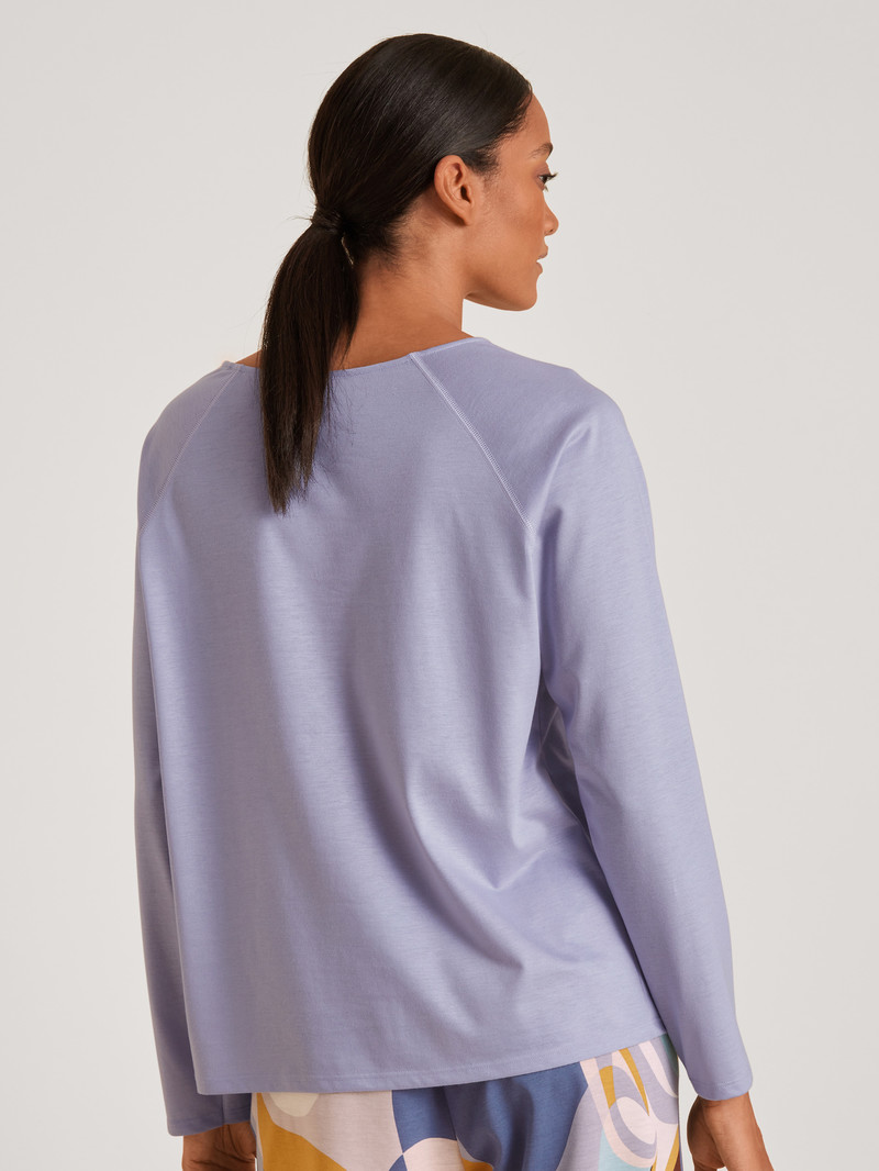 Lanquid Lavender Calida Favourites Lavender Shirt Long-sleeve Women Loungewear | QRJHX-6785